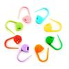 Handmade Clear Color Stitch Markers for Knitting & DIY Projects - Small Pins for Sweaters & Shoes