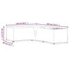 VidaXL L-shaped Patio Furniture Cover 18 Eyelets 220x285x80cm 319323