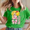 Candy Candy Ropa De Mujer Cotton Aesthetic Kawaii Shirt Streetwear Graphic T Shirts Cartoon Shoujo Girl Style Y2k Clothes