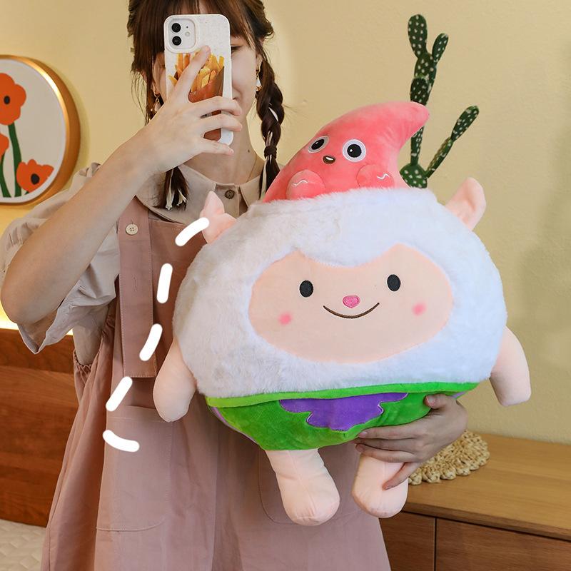 

Patrick Star Little Wool Toy Doll Egg Party Game Merchandise Ragdoll Doll Birthday Gift Kids 40Cm