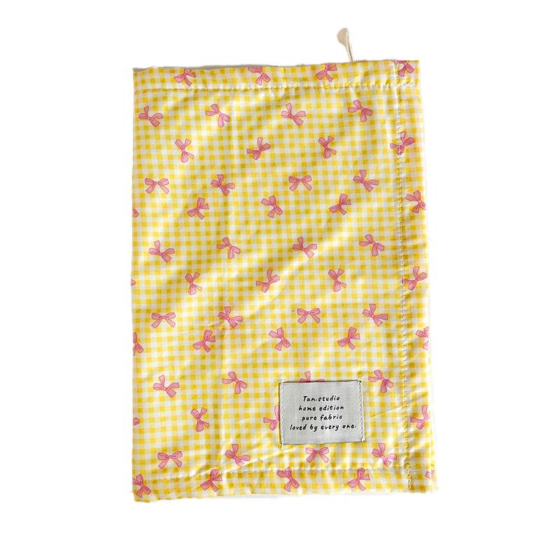 

1 шт. клетчатый деревенский стиль хлопок свежий сладкий ресторан украшение оригинальность реквизит для фотосъемки декоративная салфетка бант подставка для столовых приборов