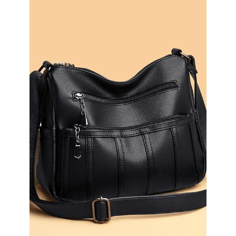 Nuova borsa a tracolla morbida in pelle per mamma da donna 2026, borsa a tracolla da donna per donne di mezza età e anziane, borsa a mano casual