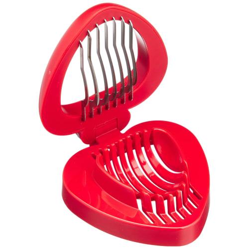 Pearl Metal Stainless Steel Strawberry Slicer, Vegikura C-9132