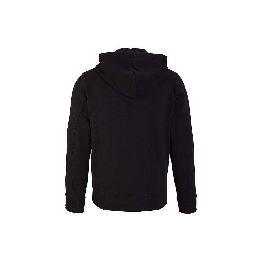 Calvin Klein Solid Color Long Sleeve Zip Hooded Sweatshirt Men Sweatshirt Black J30J319362-BEH