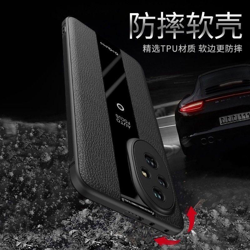 Leather Phone Case For Honor 200 Case Stylish Luxury Soft Back Cover For Honor200 5G Camera Protection Shell Shockproof Bumper