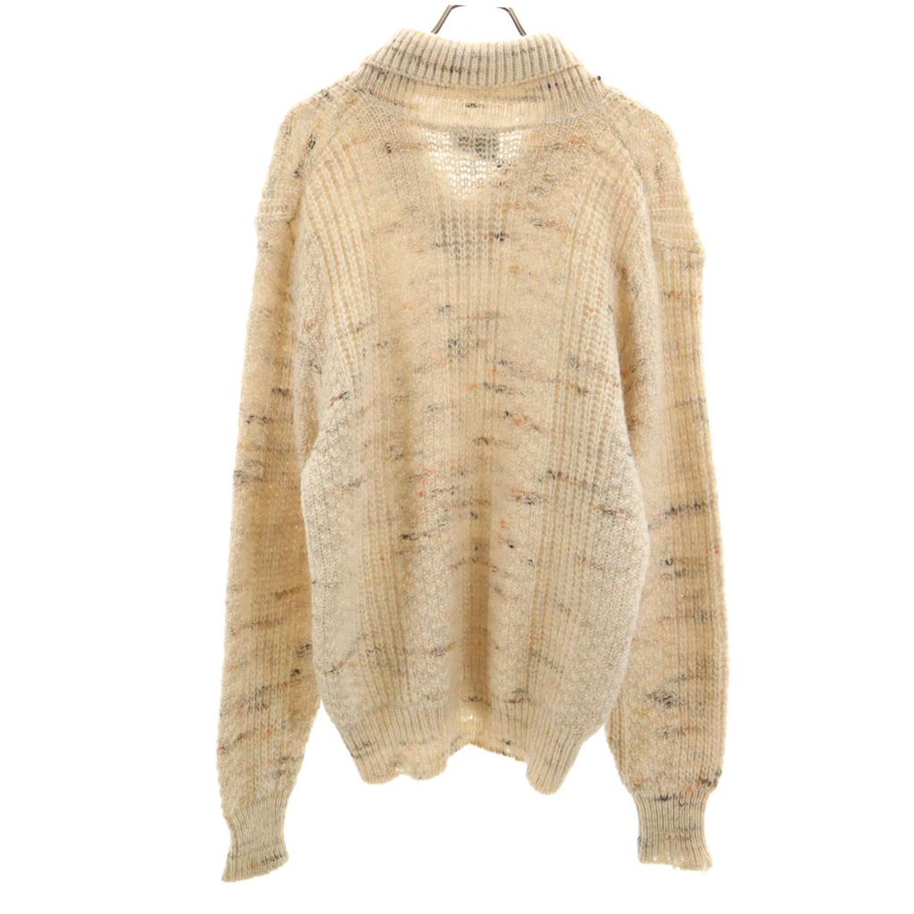 PENDLETON 70s Made In USA Vintage Long Sleeve Sweater XL Beige Knit Men's Used