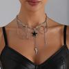 Fashion Forward Hollow Star Necklace Versatile Layering Jewelry For Women Lightweight Alloy Daily Wear Accessory