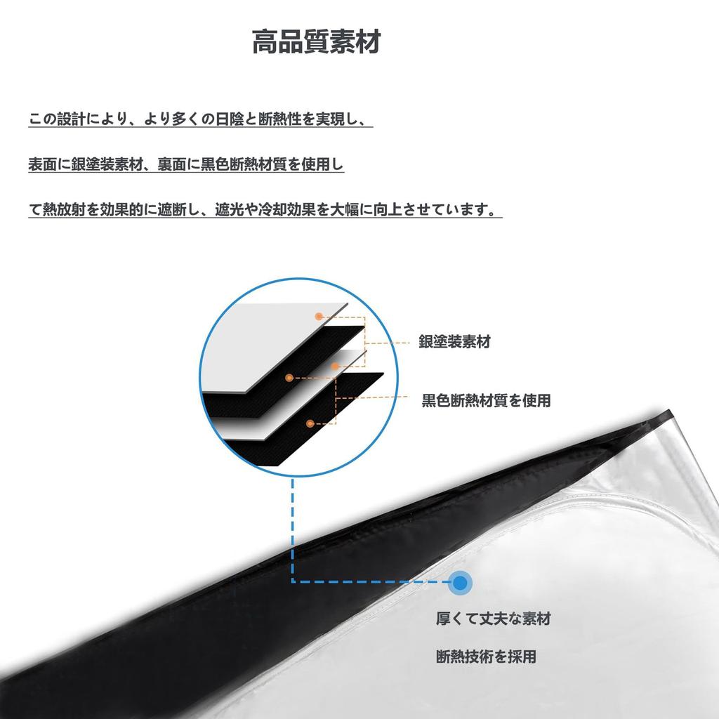 Toyota Prius 50 Series Sun Shade Car Front ZVW 50/51/55 (2015 - 2022), 4th