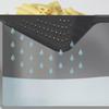 Stainless Steel Kitchen Slotted Spoon Strainer Multifunction Cooking Spoon with Filtering Holes Oil Draining Scoop for Frying Hot Pot