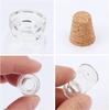 Wholesale Mini Glass Bottles with Cork Stopper DIY Empty Vials Cork Message Wishing Bottle Birthday Wedding Party Decor Favors
