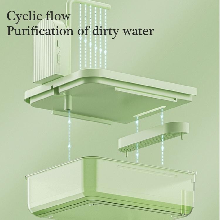 Hanging Bathtubs Shower Box Parrots Bathtubs Clear Automatic Visible Bath Shower for Small Birds Birdcage Decoration