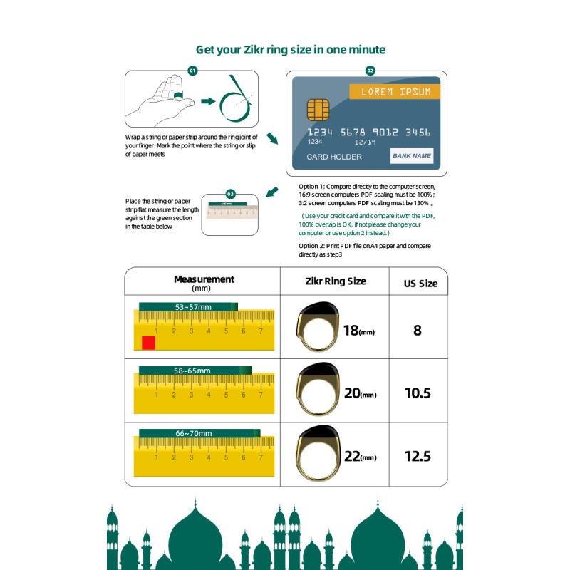 Contor electronic Smart Bluetooth Ring și funcții de afișare a timpului