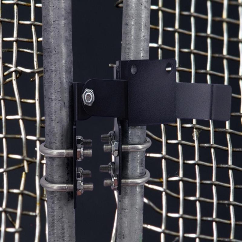 Maschendrahtzaun Torriegel Starker Arm Doppeltor Sicherheit Wohnbereich Riegel für Ranch & Hofgebrauch für 1,375in Rahmen
