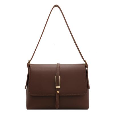 New Retro Large-capacity Women's Bag, Fashionable and Simple One-shoulder Underarm Crossbody Square Bag