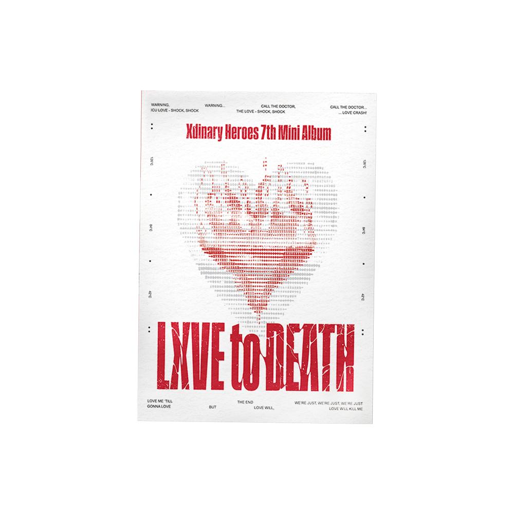 

Xdinary Heroes - LXVE to DEATH (Фотокнига вер.) Love Sick ver.