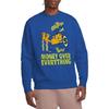 Garfield Unisex Adult Money Is Everything Sweatshirt