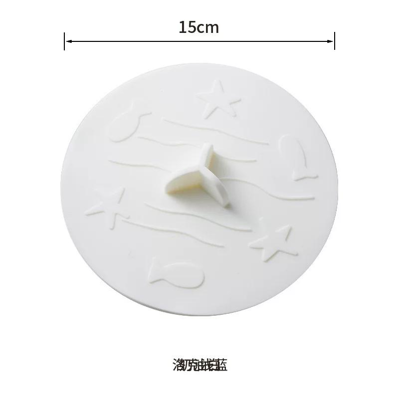 Sewer Floor Drain Cover Deodorant Device Bathroom Silicone Deodorant Mat Kitchen Toilet Toilet Silicone Floor Drain Mat