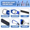 Fish Grip and Fishing Pliers Kit -Cutter Plier Scissor Fish Gripper Plier Set Nipper Pincer Snip Fishing Lure Lipgrip Accessory