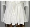 Ensemble deux pièces pour femme Dongdaemun Coréen - Haut à bretelles nœud & Cardigan - Amincissant, Sexy, Désir Pur