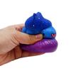 Palla Anti-stress Morbida Arcobaleno Cacca Spremibile Divertente Imitazione Cacca Palla Sollievo dallo Stress Ornamenti Decorazione per la Casa