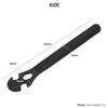 Bicycle Pedal Wrench Tool 9"16 15/24mm Sturdy Durable Stainless Steel MTB Road Bike Pedal Spanner Install Remover Repair Tool