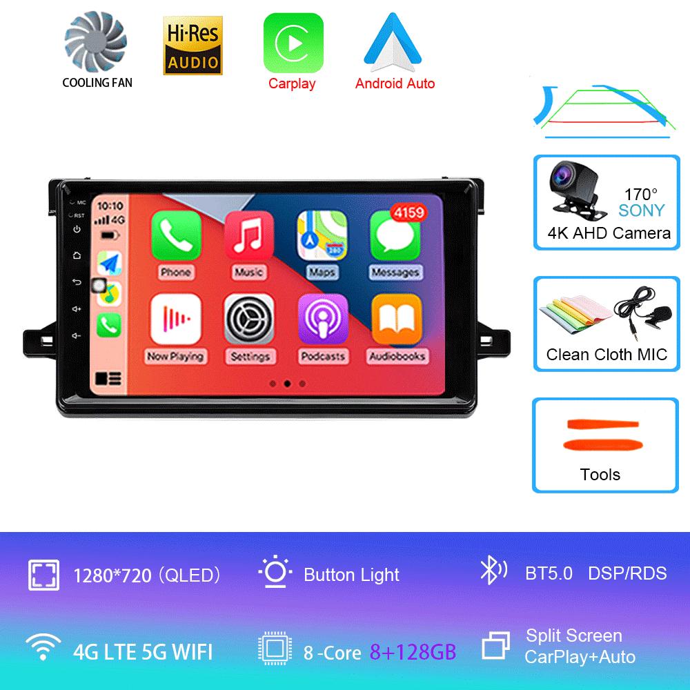 Android 14 For Toyota Prius XW50 2015 2016 2017 2018 2019 2020 Car Radio GPS Carplay Multimedia Player Navigation Stereo Auto BT