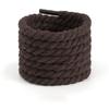 8MM Durable Cotton Shoelaces Replacement Laces for Shoes Round Thick Hemp Rope Shoe Laces Width 8MM Length 120CM Unisex