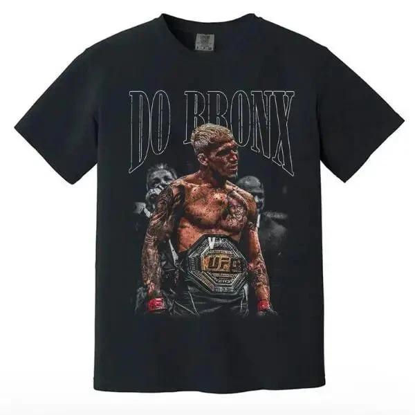 COMBATWEAR Vintage Do Bronx Charles Oliveira Unisex T-Shirt, Graphic Tee T-Shirt L