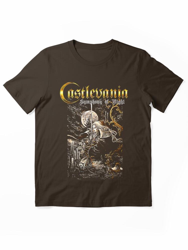 Castlevania US Konami Castlevania Symphony Box Art Essential T-Shirt