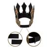 Vintage Luxury King Crown Cosplay Headpiece for Parties and Weddings Adjustable Size Props Crownpiece Roleplay Accessory