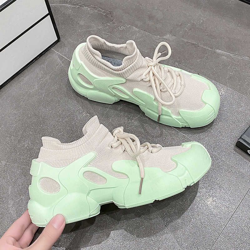 Fashion Natural Leather Flat Sole Red Shoes Sneakers Loafers Brown Woman Sneakers Gym Tennis Woman Sport Order Vintage Tenia Shose