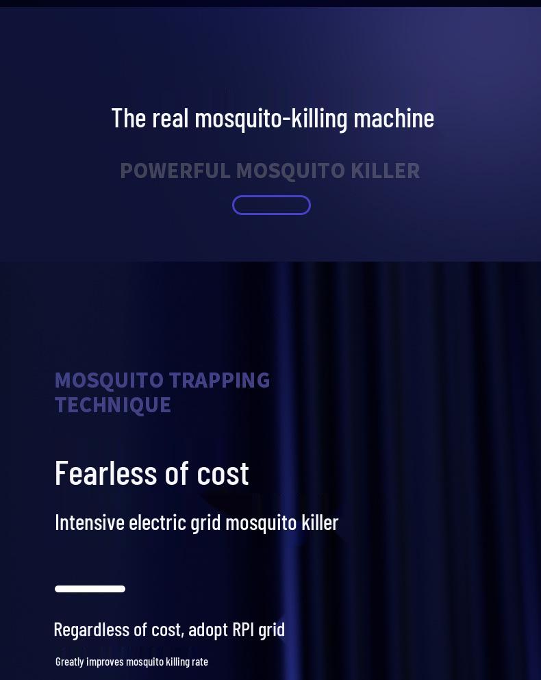 Electric Mosquito Killer Lamp with Night Light - Safe Indoor Repellent for Bedroom, Mother, and Baby
