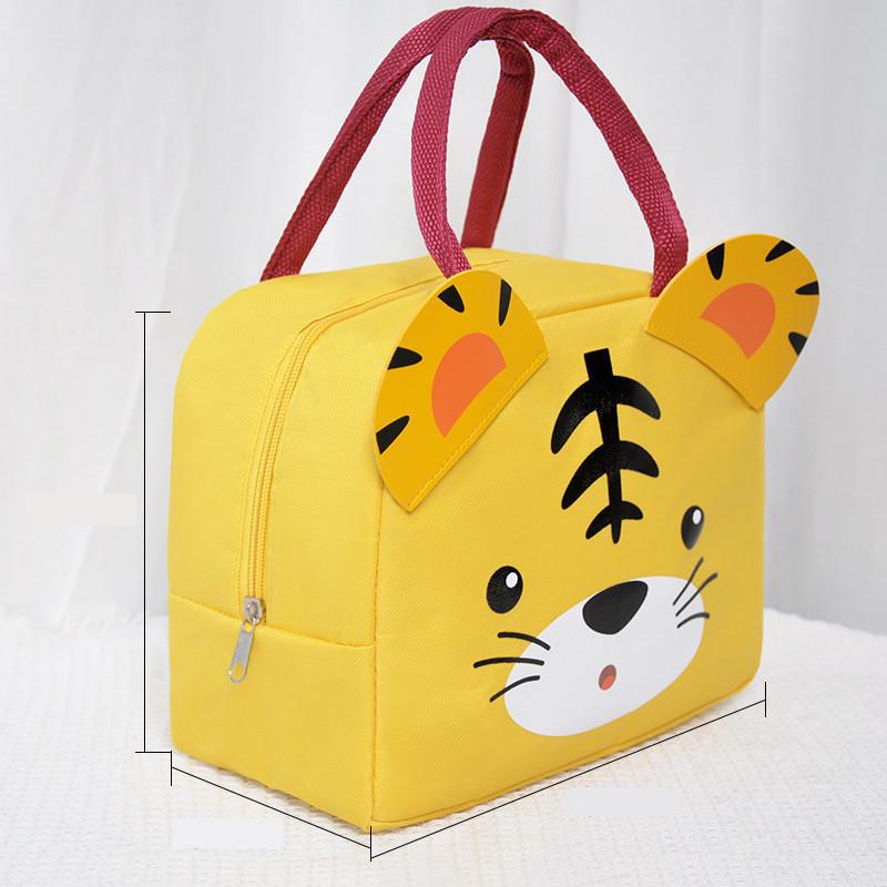 New Cartoon Style Oxford Cloth Thermal Lunch Tote With Unique Design And Spacious Interior
