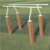 JINGGENG Plastic Wood Outdoor Fitness Equipment