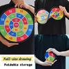 Kids Dart Board with Sticky Balls Safe Indoor Outdoor Party Game Toy