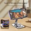 Multi-Functional Foldable Phone & Tablet Stand with Rotating Lifting Base for Live Streaming