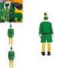 Authentic Men's Elf Cosplay Outfit For Halloween And Christmas