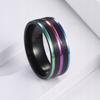 Wedding Ring Ring Rainbow Lgbt Steel 162