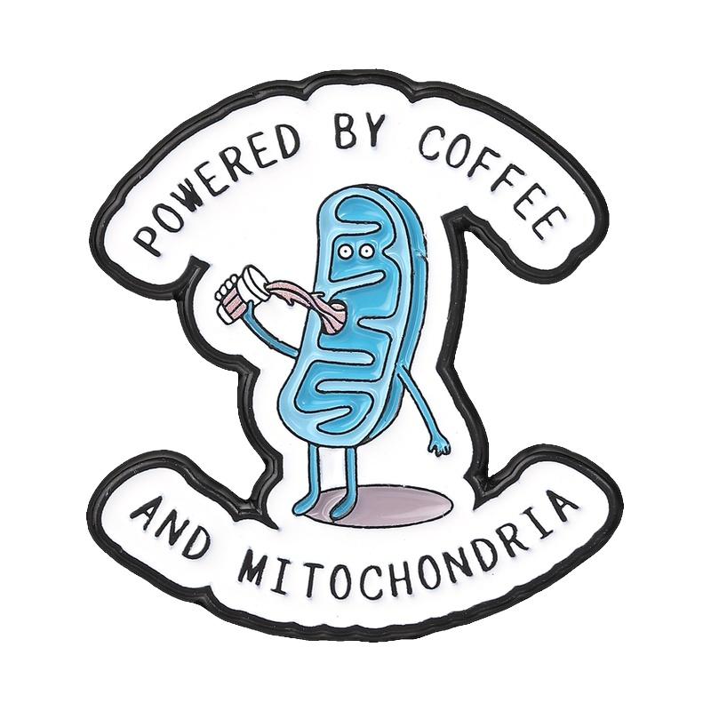 Xiaomi Biology Cell Organelle Mitochondria Badge Enamel Pins Ligase Joining DNA Powerhouse Of The Cell Brooches Lapel Badge Accessories