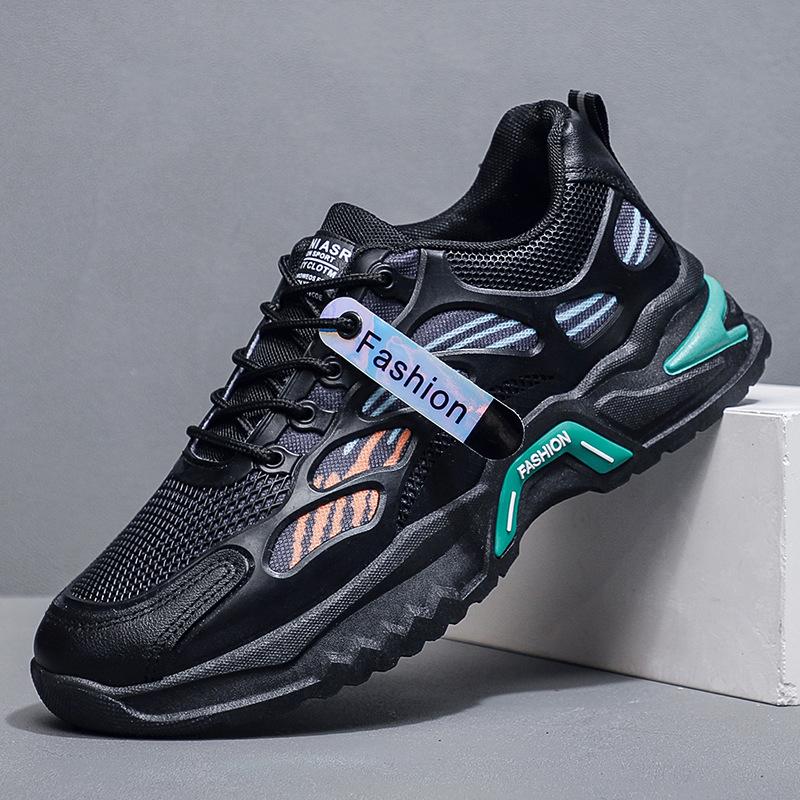 Summer New Breathable Mesh Sports Shoes Platform Student Casual Shoes