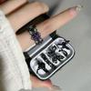 Punk Dark Style Purple Diamond Zircon Butterfly Stackable Open Ring for Women