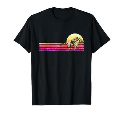 Horse T-Shirt, Race Horse, Horse Riding, Horse Racing, Jockey, Funny T-Shirt for Men, Funny Merchandise, Retro Vintage T-Shirt