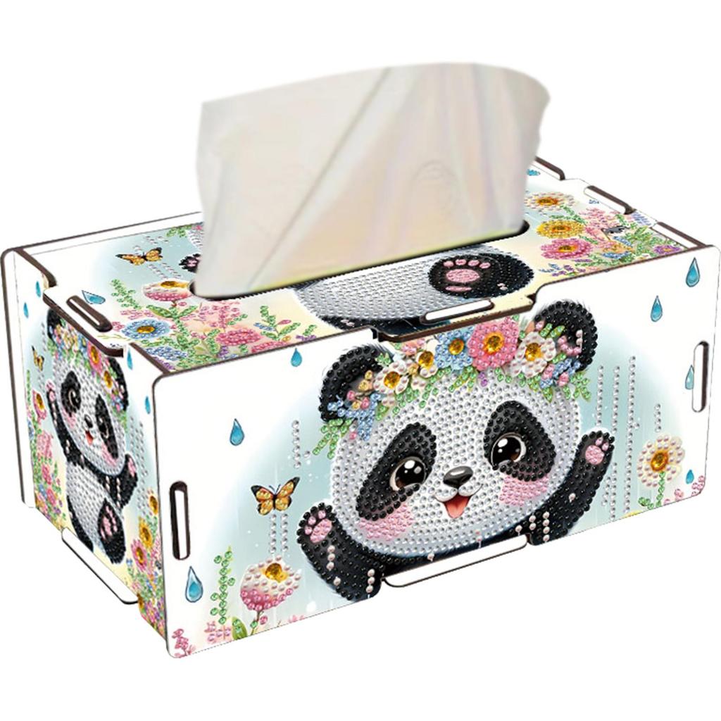 DIY Diamond Painting Napkin Holder Kit Diamond Napkin Holder Set Diamond Art Paper Towel Holder for Home & Office Decor