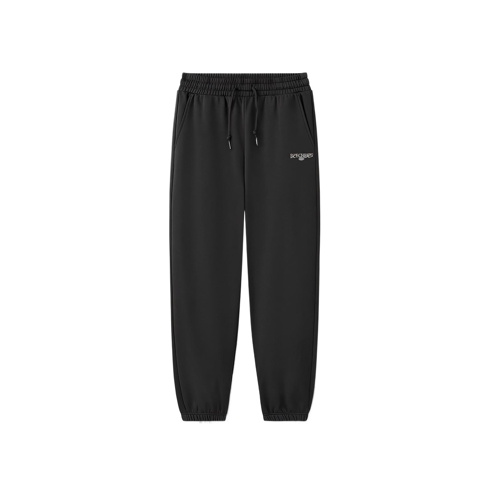 Skechers Sports Alliance Series Warm Simple Solid Color Breathable Knitted Sports Pants Women pants L325W081-05U5 S