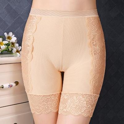 Panties Lace Seamless Safety Short Pants Women's High Waist Stretch Shorts Briefs Slimming Underwear Lingerie