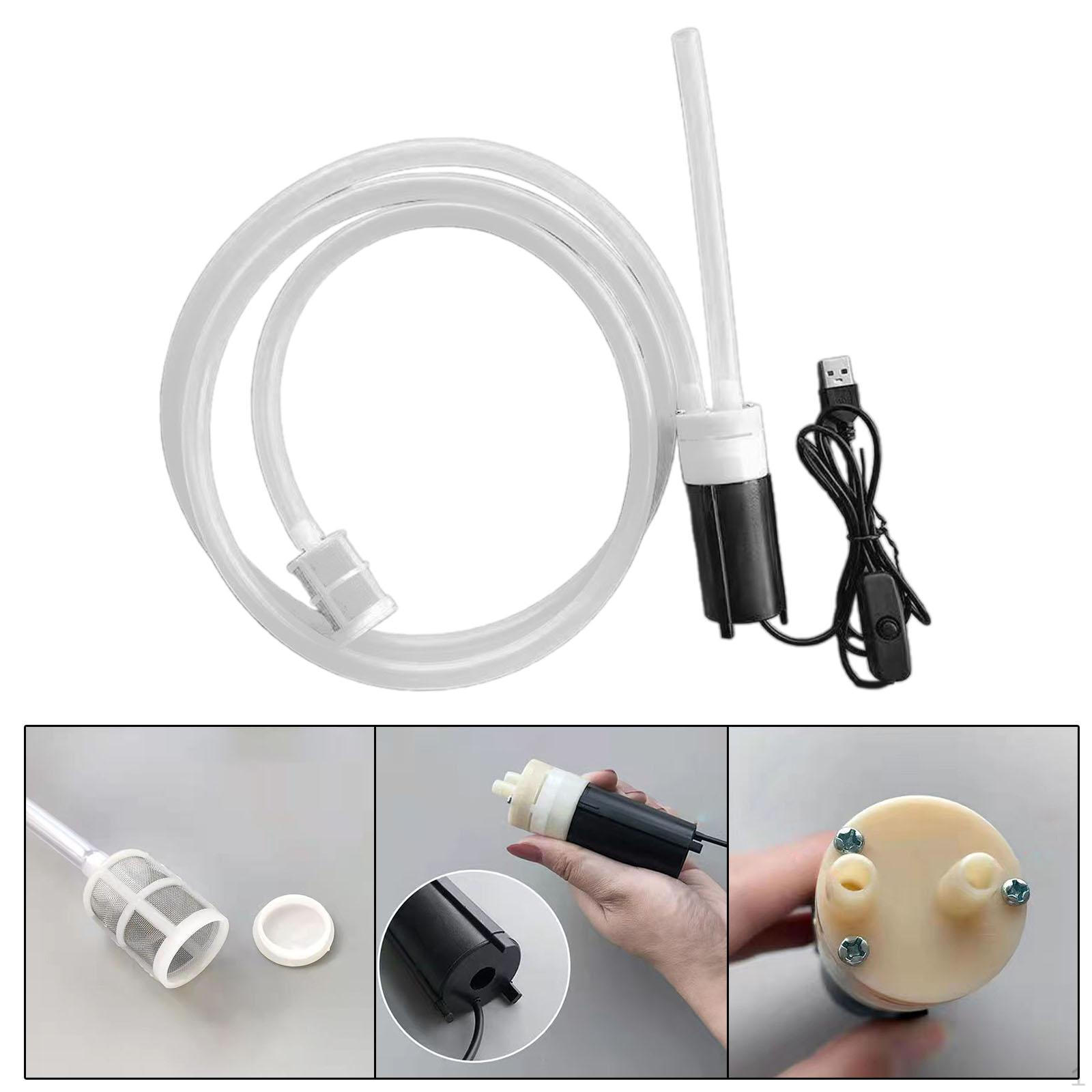 

Сифонный насос для заваривания бытовой воды, перекачки жидкостей, электрический, для вина, самовсасывающий всасывающий насос 1.5meter Set