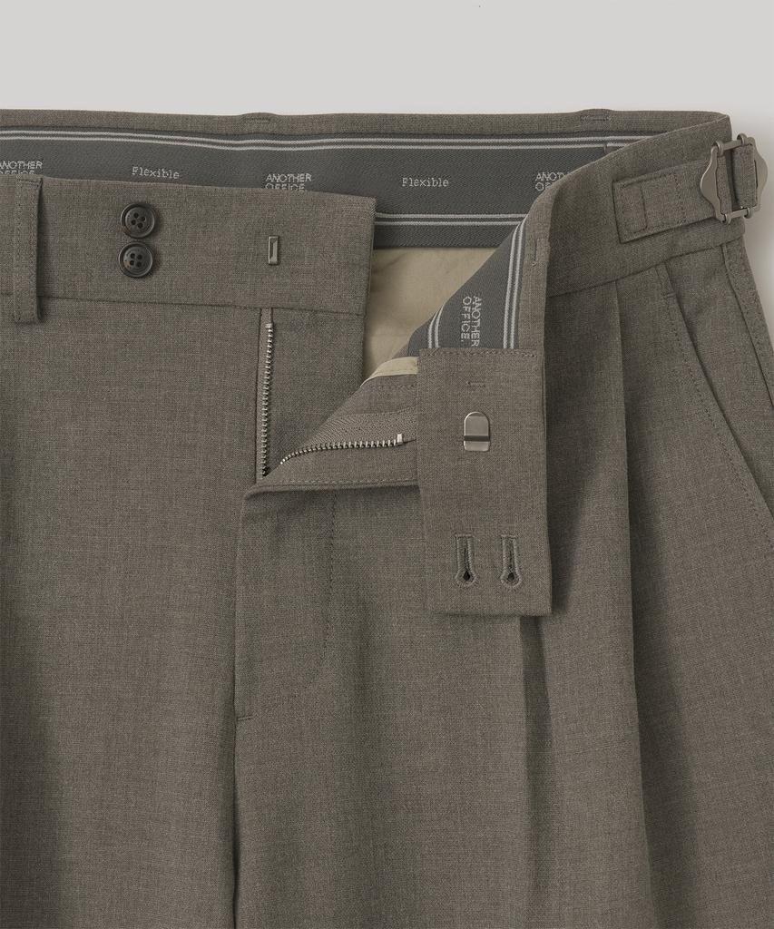 ANOTHER OFFICE [Aw] Santiago Slacks Flexible 30L (Khaki Brown)