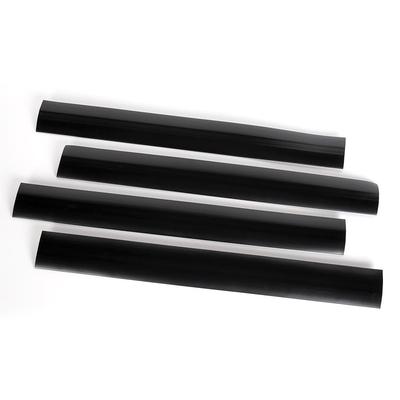 YOURS: 90 Series Noah/Voxy Seat Rail Covers, Set of 4, Black, 650mm, Vehicle-Compatible Design, Compatible with 90 Noah, 90 Voxy, Custom Interior Part