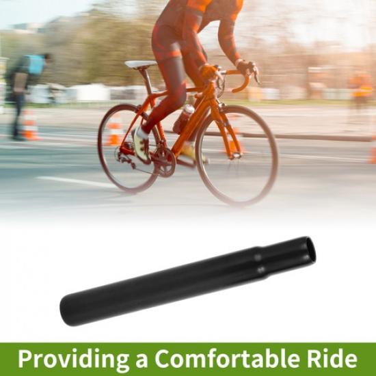 

Bike Seat Posts 254x200mm Durable Universal Saddle Post Seat Tube Black