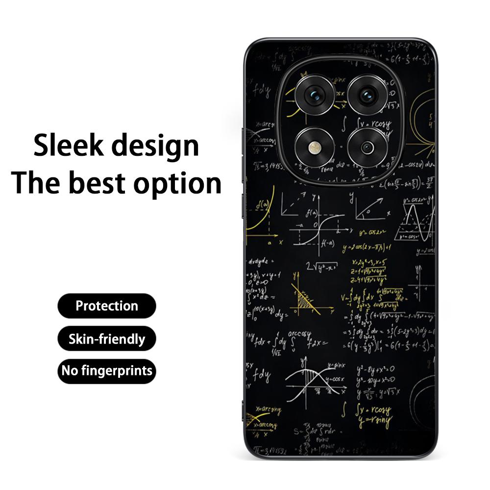 Cool formula equation cool pattern Phone Case For Redmi Note 14 13 12 11 Pro Plus S 5G 14C A3 Soft Black Phone Cover